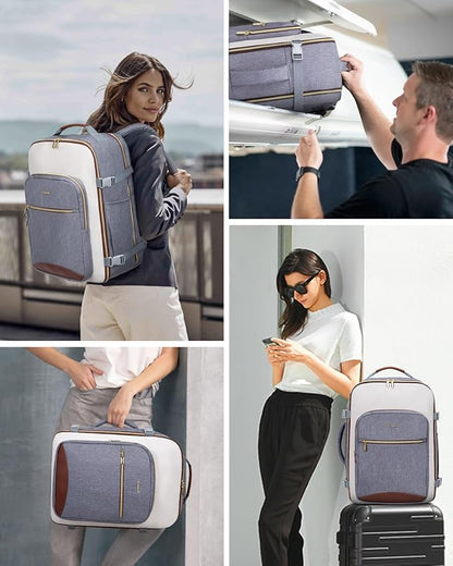 LOVEVOOK 40L Travel Backpack for Women & Men, Airline Approved Carry On Luggage - Image 6
