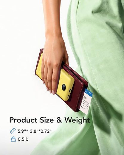 VRURC Portable Charger Power Bank - 10000mAh Fast Charging 22.5W PD 20W Slim - Image 9