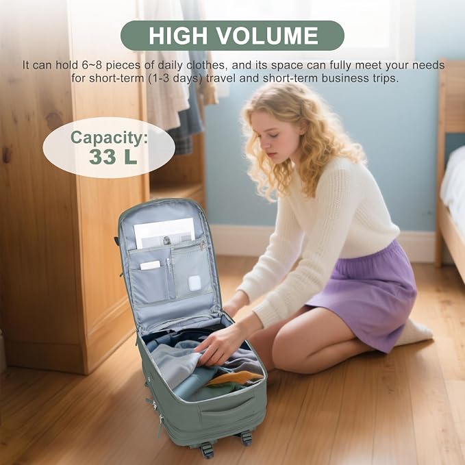 Extra Backpack For Traveling On Airplane Travel Backpack For Women Men Airline - Image 9