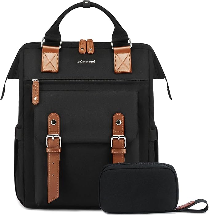 LOVEVOOK Laptop Backpack Purse for Women Work Traveling Commuter Backpack by LOVEVOOK