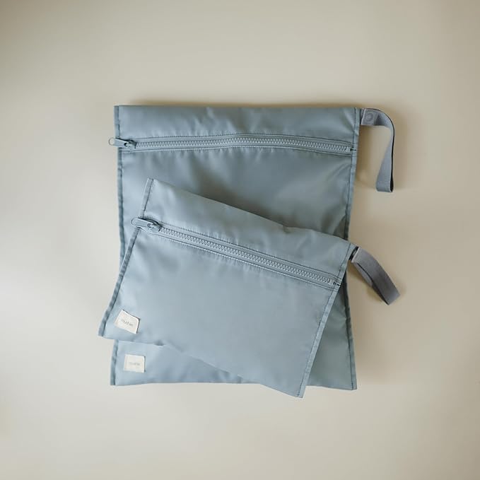 mushie Water Resistant Wet Bags | Large & Small Reusable Storage Bag - Image 2
