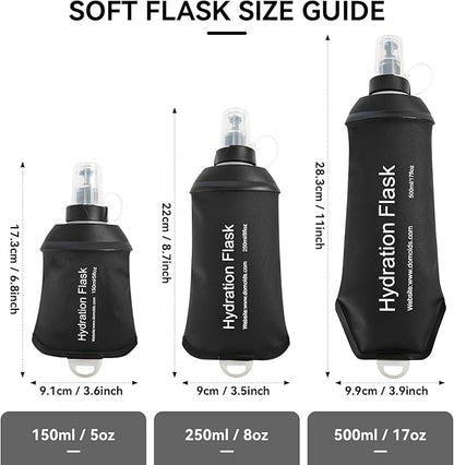 500ml Soft Flask Soft Water Bottle - Image 2