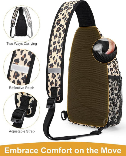 Pritent Crossbody Bags for Women Man Waterproof Sling Bag Backpack Trendy - Image 4
