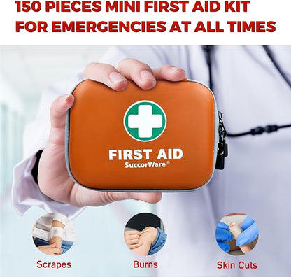 SuccorWare 150 Pieces Mini First Aid Kit - Image 5