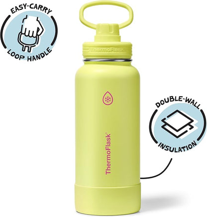 ThermoFlask 32 oz Double Wall Vacuum Insulated Stainless Steel Water Bottle - Image 2