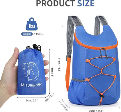 20L Hiking-Daypack Lightweight Foldable Travel Packable Backpack - Image 3