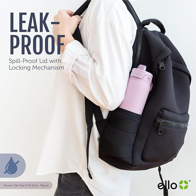 Ello Pop & Fill 32oz Stainless Steel Water Bottle - Image 8