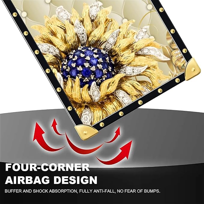 for iPhone 17 Case Luxury Golden Decoration - Image 6