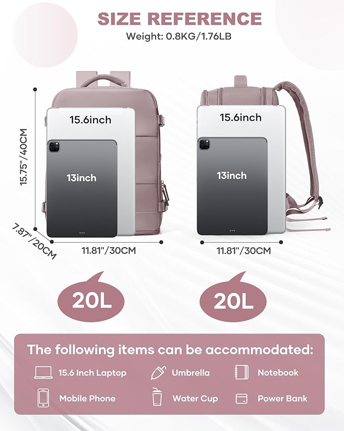 coowoz Travel Backpack Carry On - Image 3