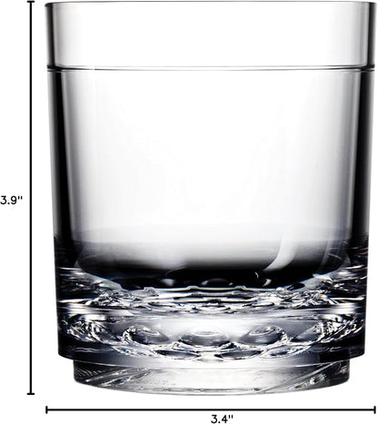 Drinique Unbreakable 12 Oz Drinking Glasses, Drinking Cups, Dishwasher Safe - Image 8