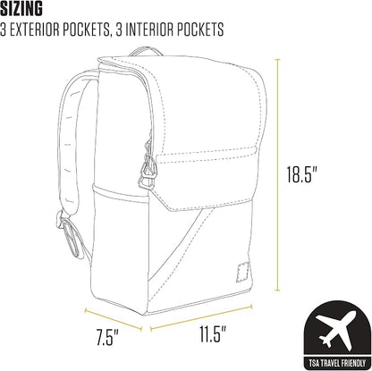 Carhartt 21L Top-Load Backpack, Durable Water Resistant Coated Canvas Base W/ - Image 6