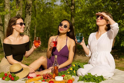 Tritan BPA-Free Plastic Shatterproof Stemless Wine Glasses, - Image 2