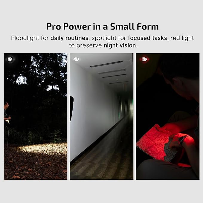 OLIGHT Oclip Pro EDC Flashlight Clip-on Light, Rechargeable 500 Lumens - Image 4