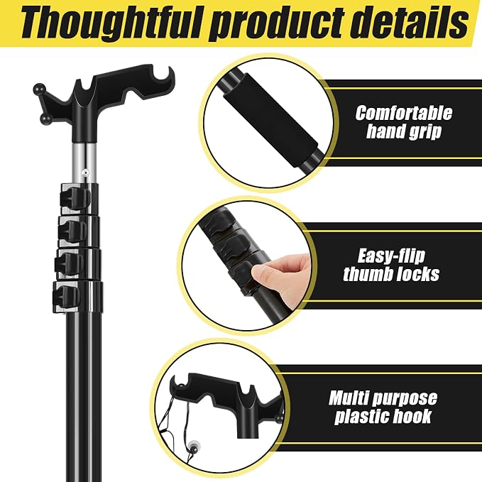 7-30 ft Telescopic Extension Pole - Image 3