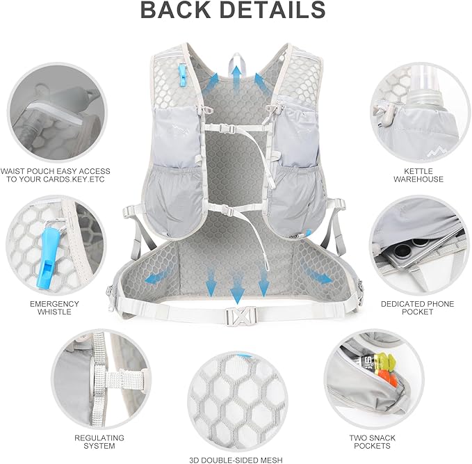 IX INOXTO Hydration Backpack, 18L Lightweight Hiking Backpack - Image 4