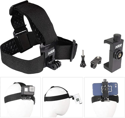 Head-Mounted Mobile Phone Holder, First-Person View Video Outdoor Live Shooting - Image 2