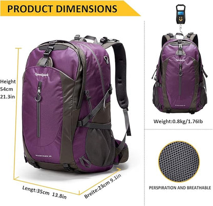 SPEEDPARK Hiking Backpack 40L Waterproof Hiking Daypack - Image 2