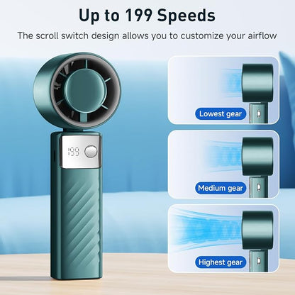 YOSHENMO Portable Handheld Turbo Fan - Image 4