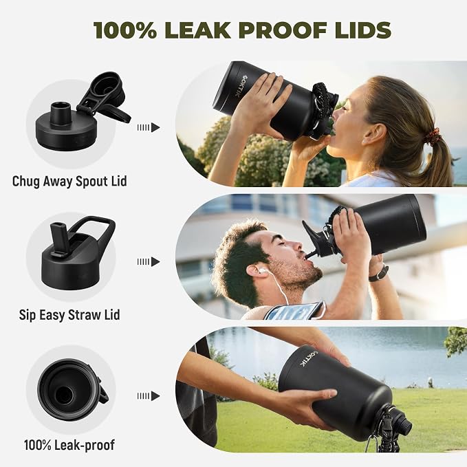 COKTIK 84oz Insulated Water Bottle - Image 6