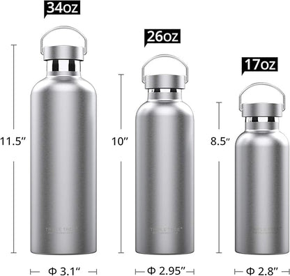 Triple Tree 26OZ Vacuum Insulated Stainless Steel Water Bottle, Double Wall - Image 2