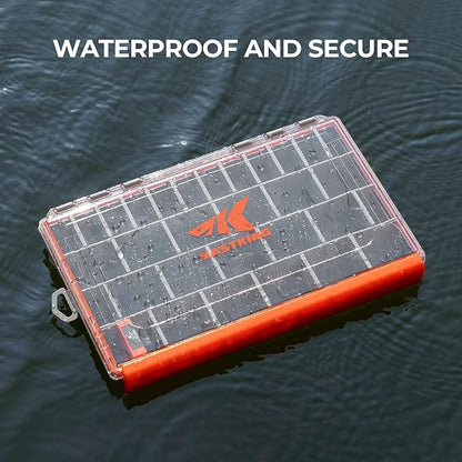 KastKing HyperSeal Waterproof Tackle Box, Waterproof 3600 and 3700 Tackle Trays - Image 2