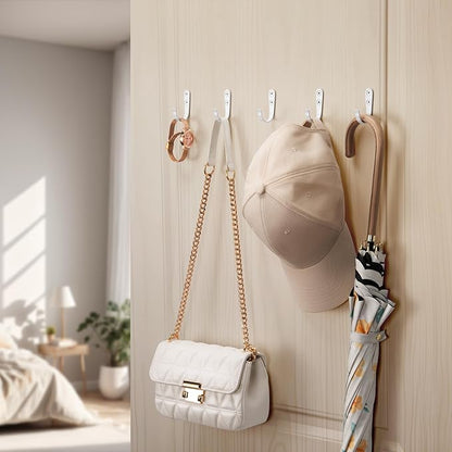 10Pcs Wall Hooks for Bathroom, and Garage - Image 4
