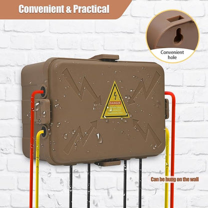 Hrensaw Large Outdoor Electrical Box, IP54 Waterproof Outdoor Outlet Covers - Image 5