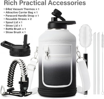 DYSANKY Insulated Water Bottle | Thickened Stainless Steel Vacuum Metal | - Image 2