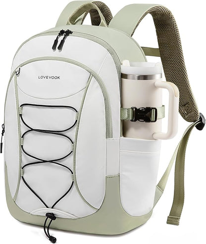 LOVEVOOK Mens Backpack with Giant Tumbler Holder Pocket, 15.6 Inch Everyday by LOVEVOOK