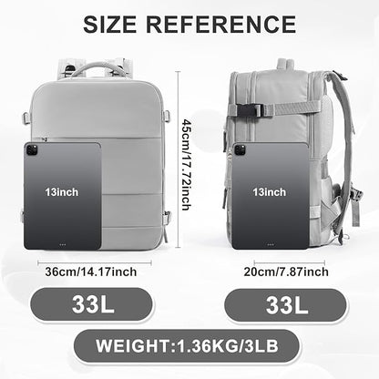 coowoz Large Travel Backpack Carry On - Image 3