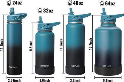 RUBYFLASK 24oz Insulated Water Bottle - Image 5