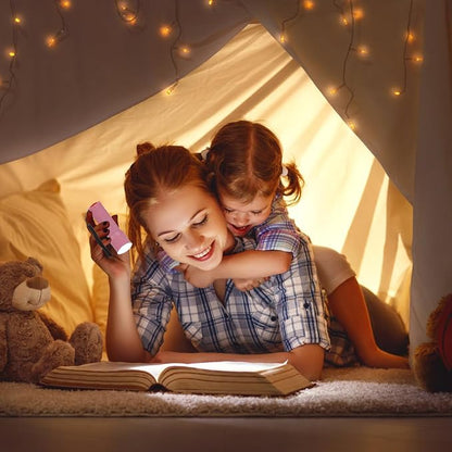 9-LED Mini Flashlight 6-Pack, Small Multicolor Flashlights - Image 6