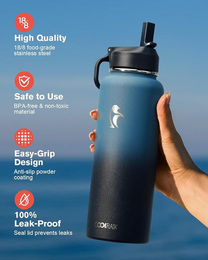 Water Bottle 40 oz Insulated - Image 3