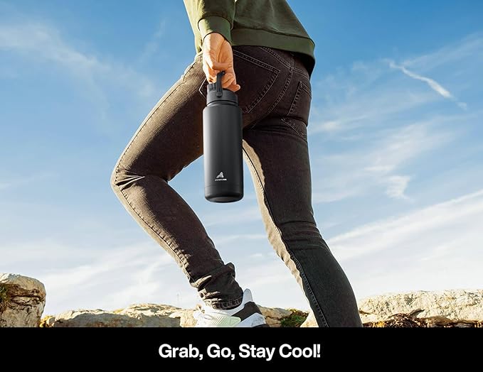 POWCAN 32 oz Insulated Water Bottle - Image 6