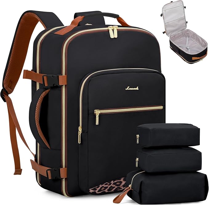 LOVEVOOK Travel Backpack for Women & Men 40L, Airline Approved Carry On by LOVEVOOK