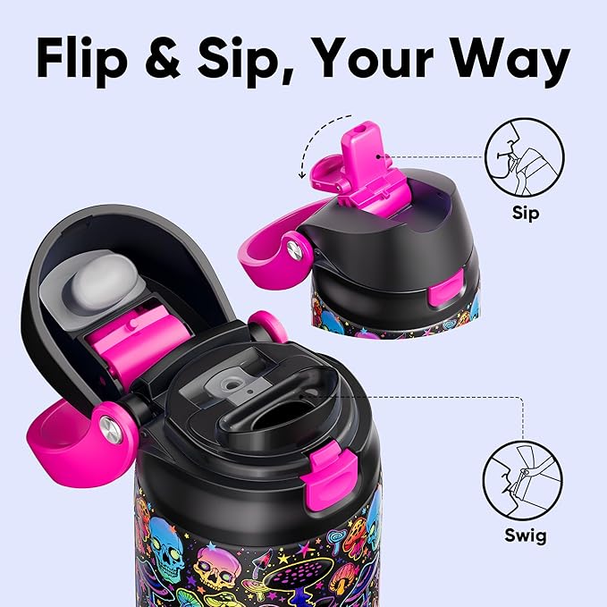Encool SwiftSip Insulated Stainless Steel Water Bottle - Image 2