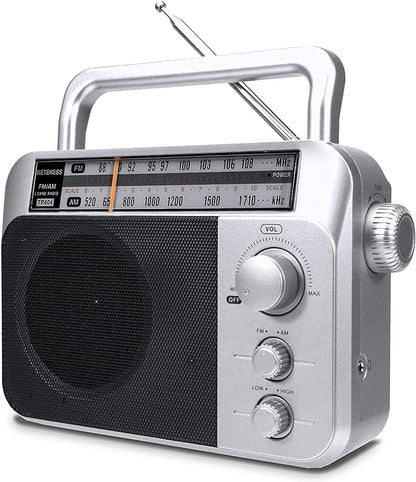 Retekess TR604 AM FM Radio Portable Transistor Analog Radio by Retekess