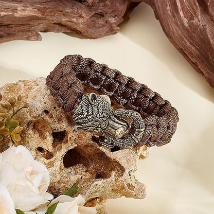 NBEADS Brass Paracord Beads, Spacer Beads - Image 4