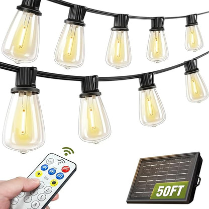 Solar String Lights Outdoor Waterproof Lights by SkoiucLights