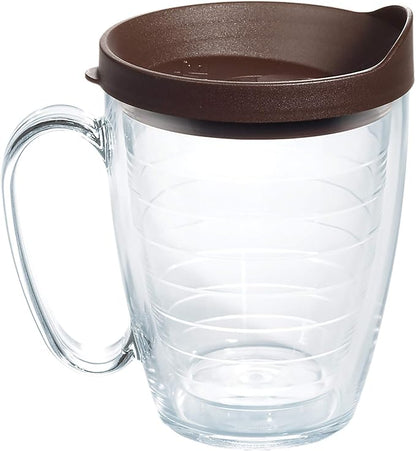 Tervis Clear & Colorful Lidded Made in USA Double Walled Insulated Tumbler by TervisTumblerCompany