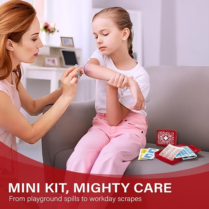 EVERLIT Pocket-Aid Mini First Aid Kit | Compact, Portable Hard-Shell Cases of - Image 6