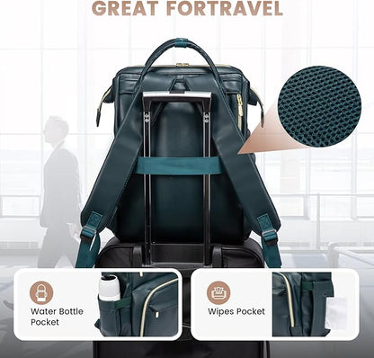 LOVEVOOK Leather Laptop Backpack - Image 5