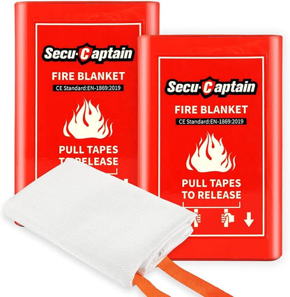 SecuCaptain Emergency Fire Blanket by SecuCaptain