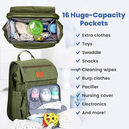 PILLANI Baby Diaper Bag Backpack - Image 2