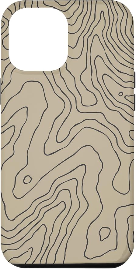 Coyote Country Guide Lines Topographical Contour Map Case by Unknown