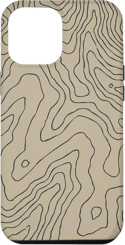 Coyote Country Guide Lines Topographical Contour Map Case by Unknown