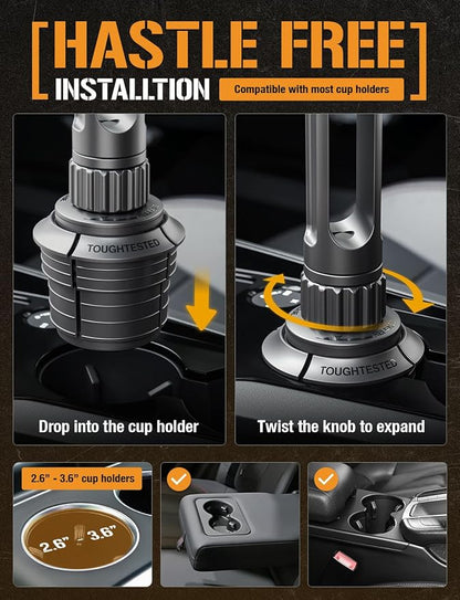 ToughTested Cup Holder Phone & Tablet Mount - Image 3