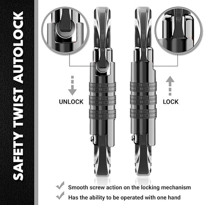 Rhino Produxs 12kN Heavy Duty Carabiner Clips, - Image 3