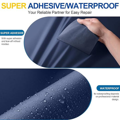 Fabric Repair Tape, Self Adhesive Nylon Repair Patch, Waterproof Outdoor Nylon - Image 3