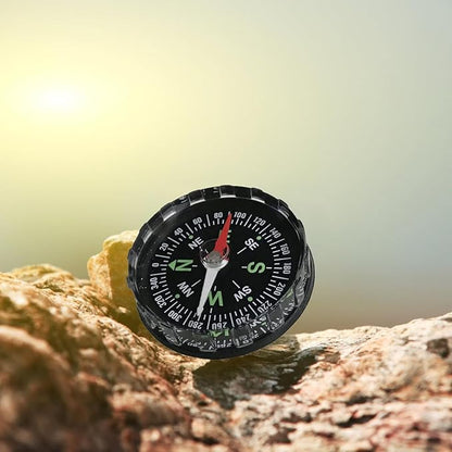 Black Waterproof Pocket Watch Compasses Navigation Compasses Professional Clear - Image 3